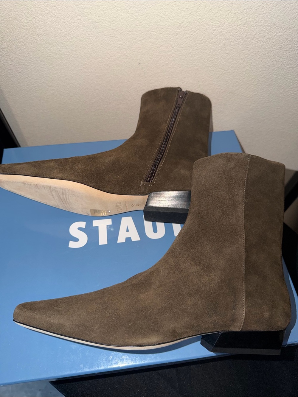 STAUD “Wally” Flat Ankle Boots EU 37 - Picture 11 of 16